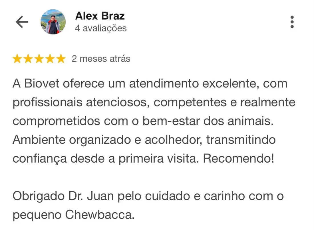 Depoimento de Alex Braz sobre a BIOVET