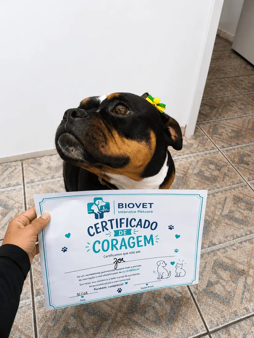 Paciente Zoe da BIOVET